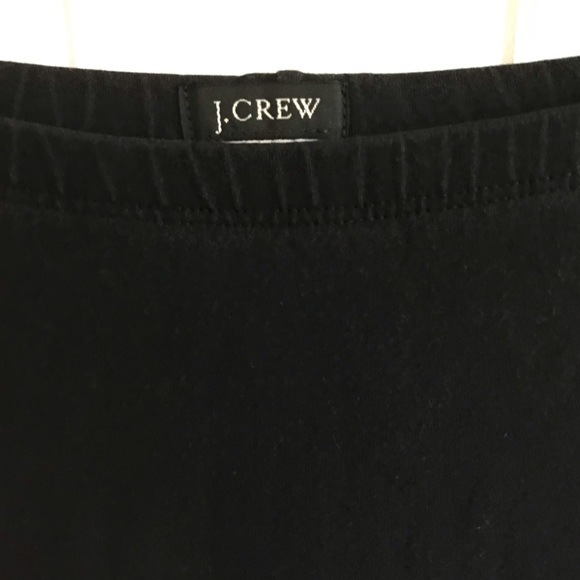 J. Crew black straight maxi skirt, stretchy & soft maxi skirt size Small column - Picture 2 of 4